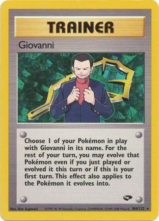 Giovanni (104) (104) [Gym Challenge] Unlimited - Deck Out Gaming