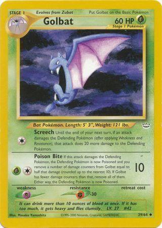 Golbat (29) [Neo Revelation] Unlimited - Deck Out Gaming