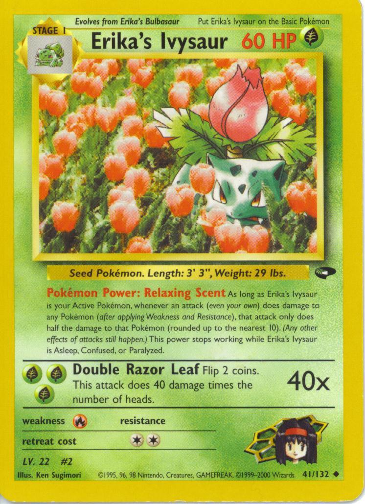 Erika's Ivysaur (41) [Gym Challenge] Unlimited - Deck Out Gaming