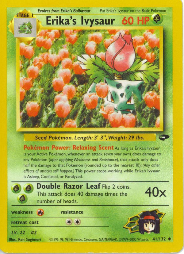 Erika's Ivysaur (41) [Gym Challenge] Unlimited - Deck Out Gaming