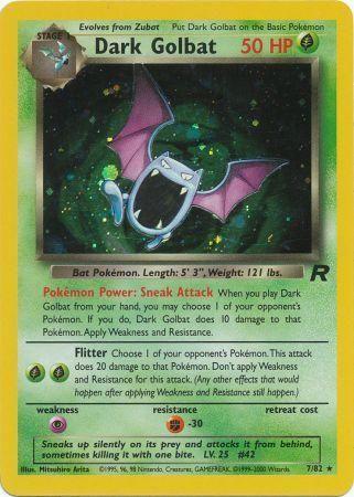 Dark Golbat (7) (7) [Team Rocket] Unlimited Holofoil - Deck Out Gaming