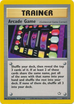 Arcade Game (Goldenrod Game Corner) (83) [Neo Genesis] Unlimited - Deck Out Gaming