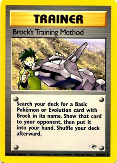 Brock's Training Method (106) [Gym Heroes] Unlimited - Deck Out Gaming