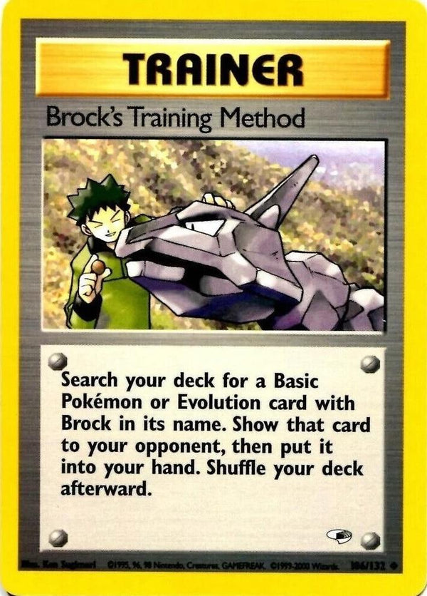 Brock's Training Method (106) [Gym Heroes] Unlimited - Deck Out Gaming