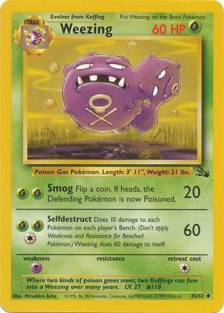Weezing (45) [Fossil] Unlimited - Deck Out Gaming