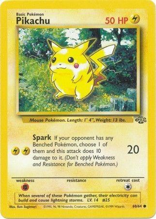 Pikachu (60) [Jungle] Unlimited - Deck Out Gaming