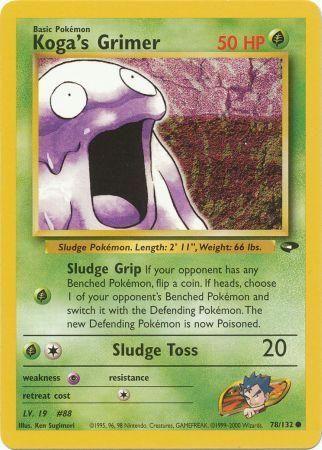 Koga's Grimer (78) [Gym Challenge] Unlimited - Deck Out Gaming