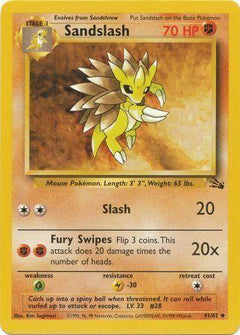 Sandslash (41) [Fossil] Unlimited - Deck Out Gaming