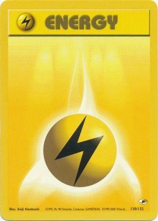Lightning Energy (130) [Gym Heroes] Unlimited - Deck Out Gaming