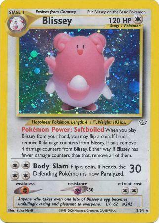 Blissey (2) [Neo Revelation] Unlimited Holofoil - Deck Out Gaming