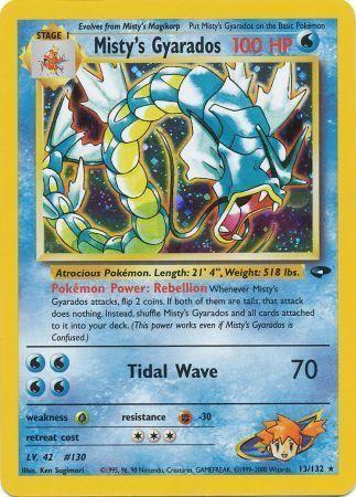 Misty's Gyarados (13) [Gym Challenge] Unlimited Holofoil - Deck Out Gaming