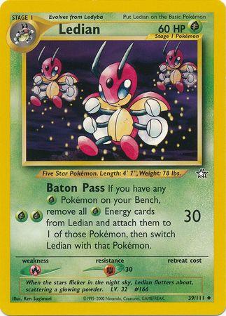 Ledian (39) [Neo Genesis] Unlimited - Deck Out Gaming
