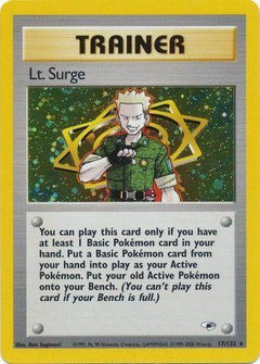 Lt. Surge (17) (17) [Gym Heroes] Unlimited Holofoil - Deck Out Gaming