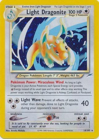 Light Dragonite (14) [Neo Destiny] Unlimited Holofoil - Deck Out Gaming