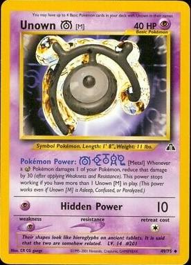 Unown [M] (49) [Neo Discovery] Unlimited - Deck Out Gaming