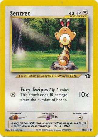 Sentret (71) [Neo Genesis] Unlimited - Deck Out Gaming