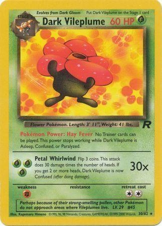 Dark Vileplume (30) (30) [Team Rocket] Unlimited - Deck Out Gaming