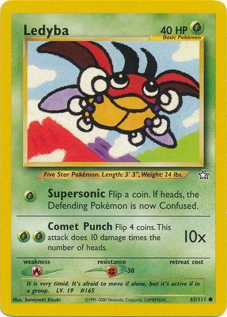 Ledyba (63) [Neo Genesis] Unlimited - Deck Out Gaming