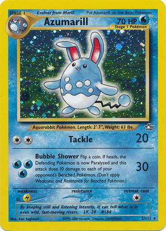 Azumarill (2) [Neo Genesis] Unlimited Holofoil - Deck Out Gaming
