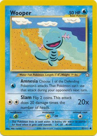 Wooper (82) [Neo Genesis] Unlimited - Deck Out Gaming