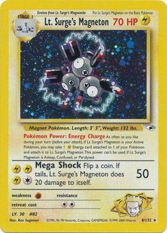 Lt. Surge's Magneton (8) [Gym Heroes] Unlimited Holofoil - Deck Out Gaming