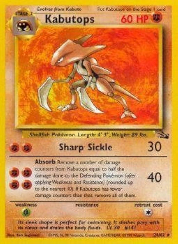 Kabutops (24) (24) [Fossil] Unlimited - Deck Out Gaming