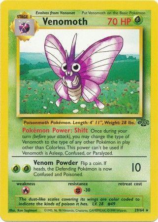 Venomoth (29) (29) [Jungle] Unlimited - Deck Out Gaming