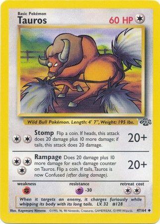Tauros (47) [Jungle] Unlimited - Deck Out Gaming