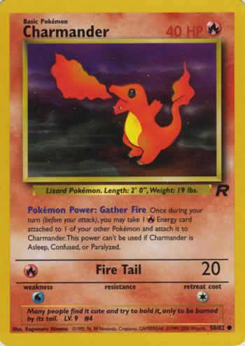 Charmander (50) [Team Rocket] Unlimited - Deck Out Gaming