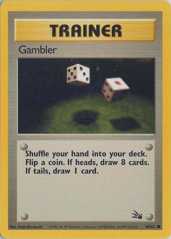 Gambler (60) [Fossil] Unlimited - Deck Out Gaming