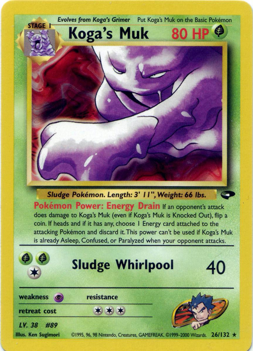 Koga's Muk (26) [Gym Challenge] Unlimited - Deck Out Gaming
