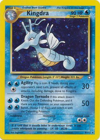 Kingdra (8) [Neo Genesis] Unlimited Holofoil - Deck Out Gaming