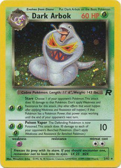 Dark Arbok (2) (2) [Team Rocket] Unlimited Holofoil - Deck Out Gaming