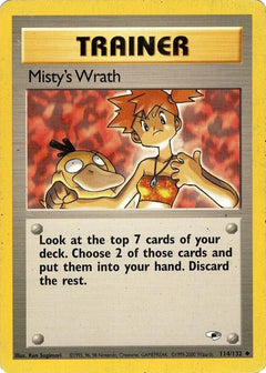 Misty's Wrath (114) [Gym Heroes] Unlimited - Deck Out Gaming