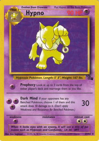 Hypno (23) (23) [Fossil] Unlimited - Deck Out Gaming