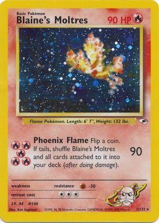 Blaine's Moltres (1) [Gym Heroes] Unlimited Holofoil - Deck Out Gaming