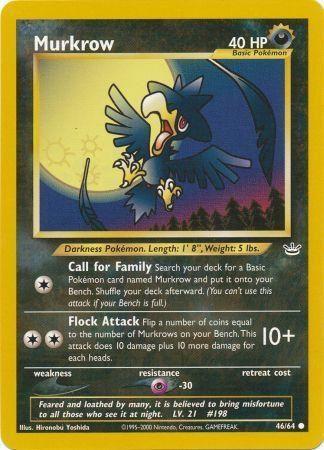 Murkrow (46) [Neo Revelation] Unlimited - Deck Out Gaming