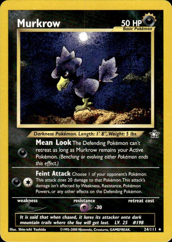 Murkrow (24) [Neo Genesis] Unlimited - Deck Out Gaming