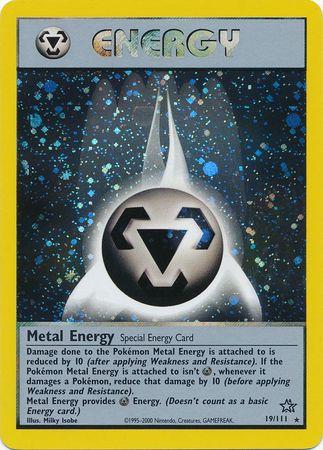 Metal Energy (19) [Neo Genesis] Unlimited Holofoil - Deck Out Gaming
