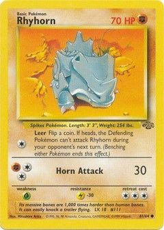 Rhyhorn (61) [Jungle] Unlimited - Deck Out Gaming