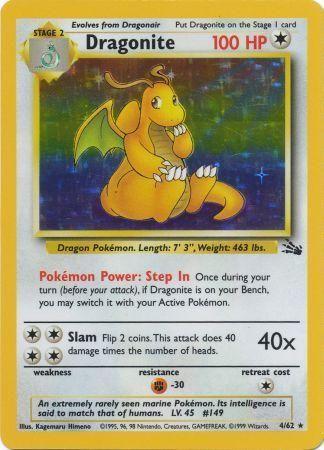Dragonite (4) (4) [Fossil] Unlimited Holofoil - Deck Out Gaming