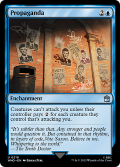 Propaganda (219) [Doctor Who] - Deck Out Gaming