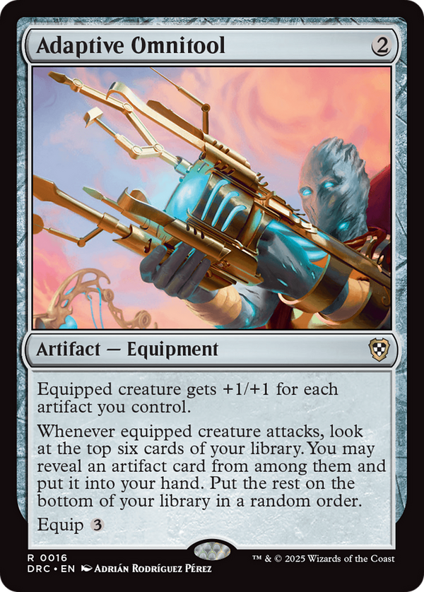 Adaptive Omnitool (16) [Commander: Aetherdrift] - Deck Out Gaming