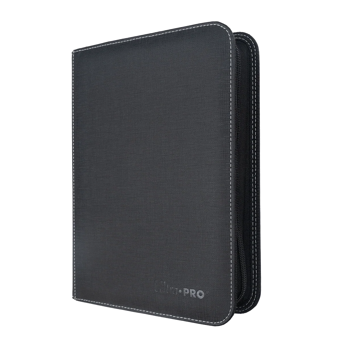 Ultra Pro 4-Pocket Toploader Zippered Premium PRO-Binder - Black - Deck Out Gaming