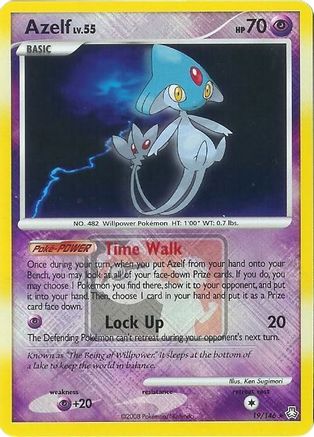 Azelf - 19/146 (League Promo) (19) [League & Championship Cards] Reverse Holofoil - Deck Out Gaming