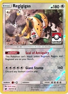 Regigigas - 84/111 (League Challenge) [3rd Place] (84) [League & Championship Cards] Reverse Holofoil - Deck Out Gaming