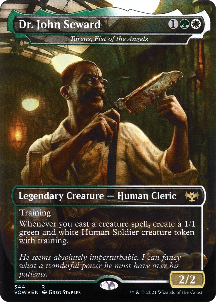 Dr. John Seward - Torens, Fist of the Angels (344) [Innistrad: Crimson Vow] foil - Deck Out Gaming