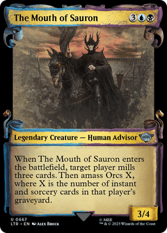 The Mouth of Sauron (Showcase Scrolls) (667) [The Lord of the Rings: Tales of Middle-earth] - Deck Out Gaming