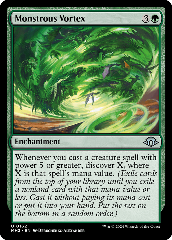 Monstrous Vortex (162) [Modern Horizons 3] foil - Deck Out Gaming