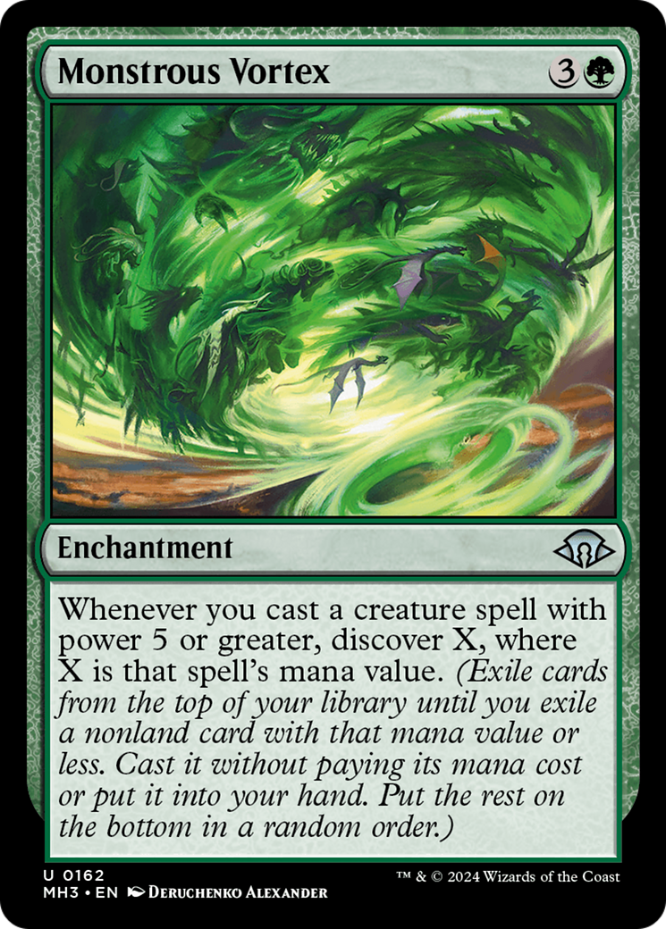 Monstrous Vortex (162) [Modern Horizons 3] foil - Deck Out Gaming